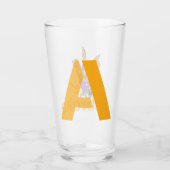 Bier-Glas Glas (Rückseite)