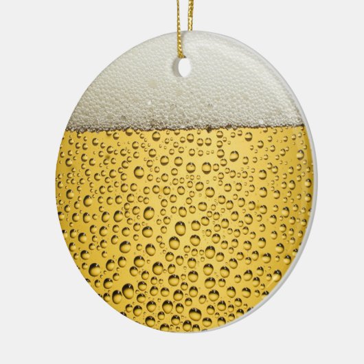 Bier-Glas Keramik Ornament (Links)