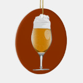 Bier-Glas-Ornament Keramikornament (Rechts)