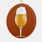 Bier-Glas-Ornament Keramikornament (Links)