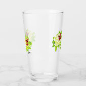 Bier Glass : Das Glück des Schmetterlings Glas (Links)