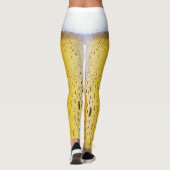 Bier Glass Foaming Beer Leggings (Rückseite)