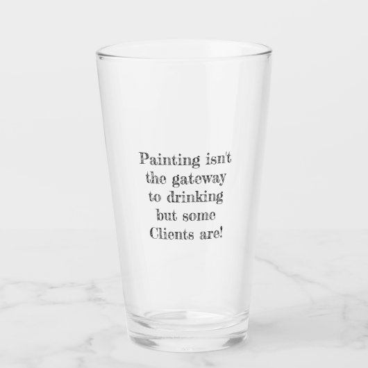 Bier Glass Glas (Vorderseite)