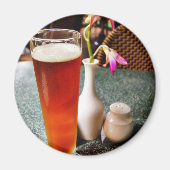 Bier Glass Magnet (Vorne)