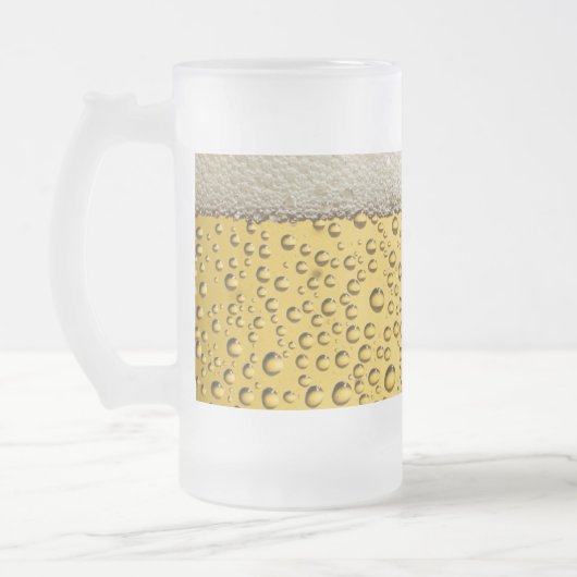 Bier Glass Mattglas Bierglas (Links)