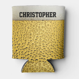 Bier Glass personalisieren Dosenkühler