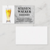 Bier Glass Pour Terminkarte (Vorne/Hinten)