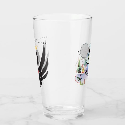 Bier Glass RushCamp! Glas (Rechts)