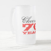 Bier Glass zum 70. Geburtstag | Tasse von Geschenk (Vorderseite Links)