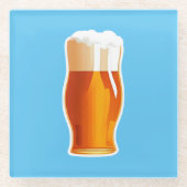 Bier Glasuntersetzer (Vorderseite)