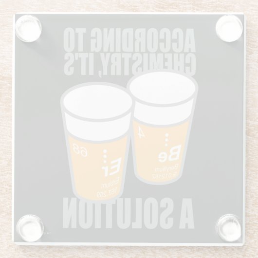 BIER GLASUNTERSETZER (Rückseite)