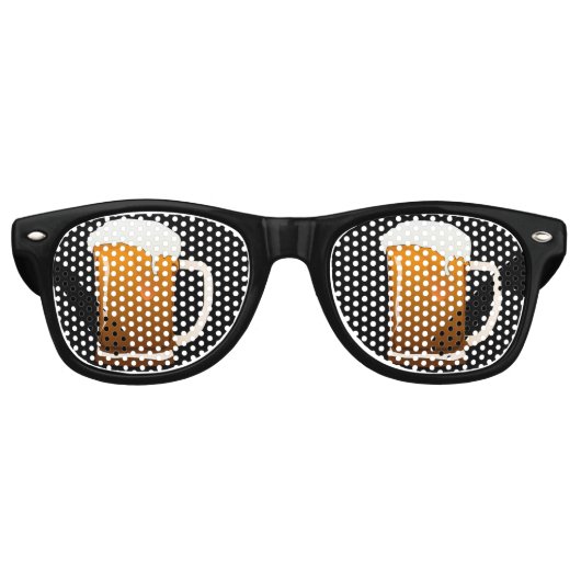 Bier Goggles Partybrille (Vorderseite)