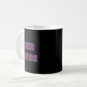 Bier Golf Mädchen Trink Mädchen Kaffeetasse (Vorderseite Links)