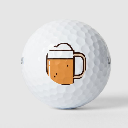 Bier Golfball (Vorderseite)