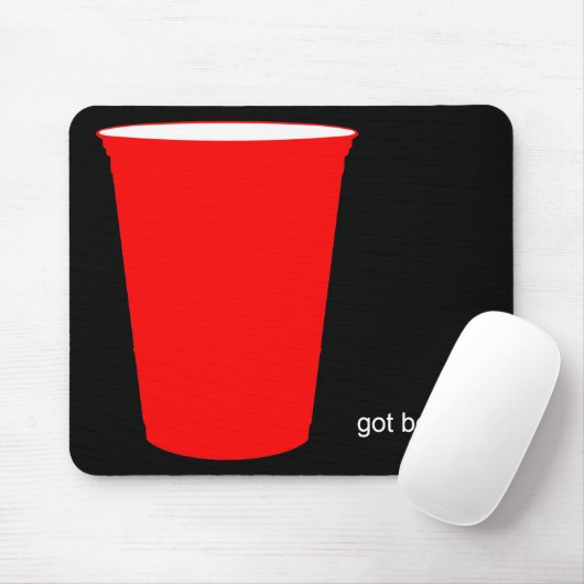 Bier got? mousepad (Mit Mouse)