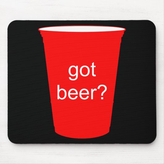 Bier got? mousepad (Vorne)