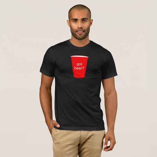 Bier got? T-Shirt (Vorne ganz)