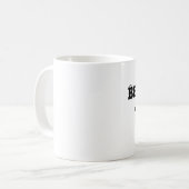Bier-Grippe-Stärkungsmittel-Tasse Kaffeetasse (Vorderseite Links)