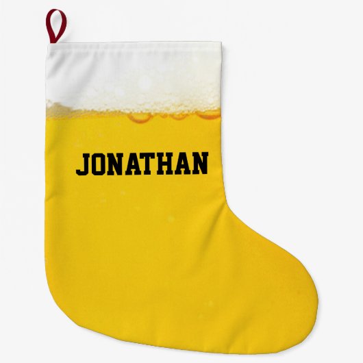 Bier Großer Weihnachtsstrumpf (Vorderseite)