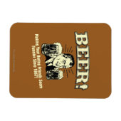 Bier: Helping Friends Seem Funnier Magnet (Horizontal)
