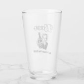 Bier: Hey, es ist billiger als Therapie Glas (Rückseite)