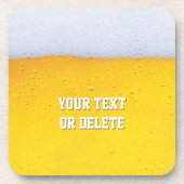 Bier Hintergrund Untersetzer (Set von 4) (Vorderseite)