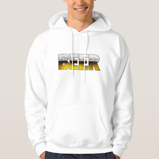 Bier Hoodie (Vorderseite)