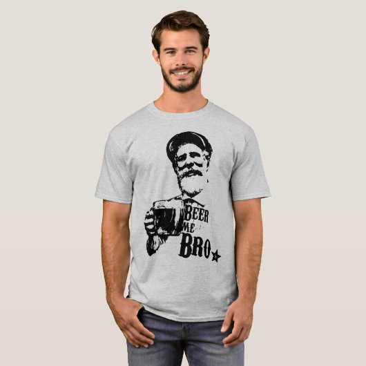 Bier ich Bro T-Shirt (Vorne ganz)