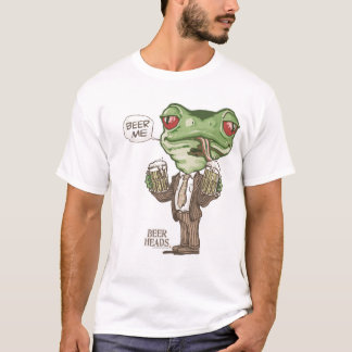 Bier ich grüner Frosch durch Mudge Studios T-Shirt