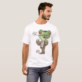Bier ich grüner Frosch durch Mudge Studios T-Shirt (Vorne ganz)