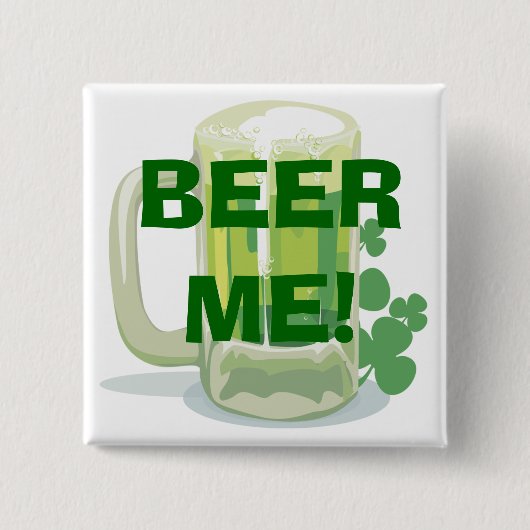 Bier ich Knopf Button (Vorderseite)