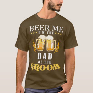 Bier-ich-Vater des Groom Drinking Team Wedding Par T-Shirt