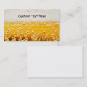 Bier ich visitenkarte (Vorne/Hinten)