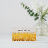 Bier ich visitenkarte (Stehend Vorderseite)