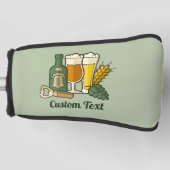 Bier Icons Golf Head Cover Headcover (Vorderseite)
