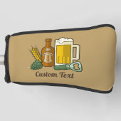Bier Icons Golf Head Cover Headcover (Vorderseite)