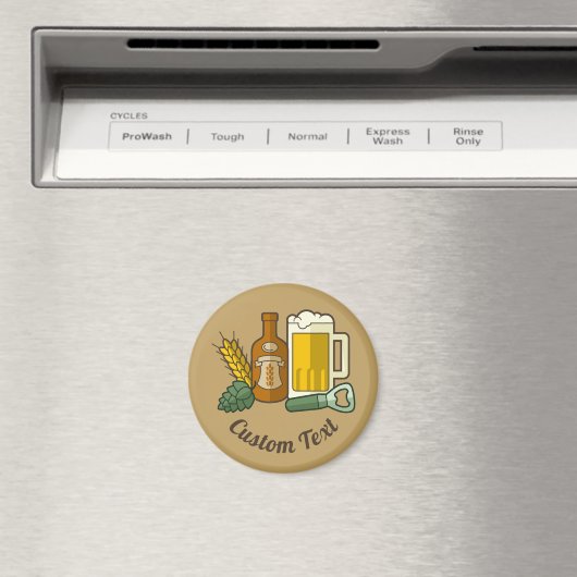 Bier Icons Magnet (In Situ (Geschirrspüler))