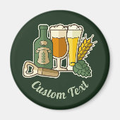 Bier Icons Magnet (Vorne)