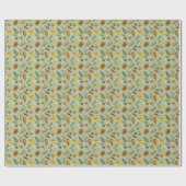 Bier Icons Muster Papier Wrapping Papier Geschenkpapier (Flach)