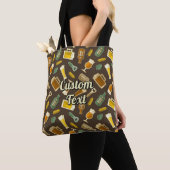 Bier Icons Muster Tote Tasche (Von Nahem)
