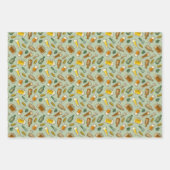 Bier Icons Muster Wrapping Paper Sheets Geschenkpapier Set (Vorderseite)