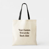 Bier Icons Tote Bag Tragetasche (Rückseite)