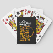 Bier-Ikonen Spielkarten (Rückseite)