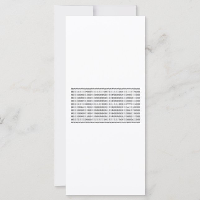 Bier in Binary - ASCII (Vorderseite)