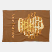 BIER in Sprachen Handtuch für Küchen (Horizontal)