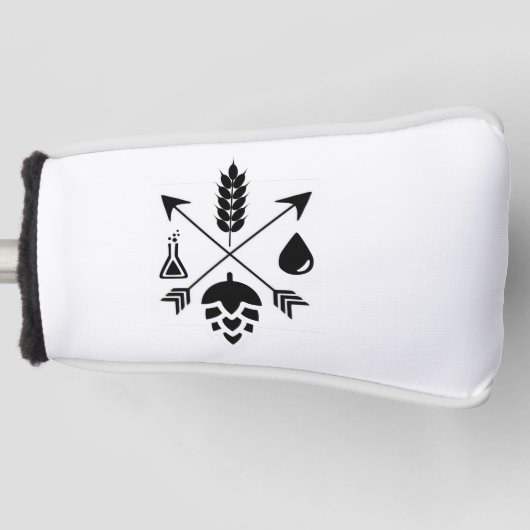 Bier-Inhaltsstoffe Golf Headcover (Vorderseite)