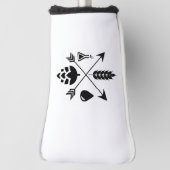 Bier-Inhaltsstoffe Golf Headcover (Rotieren 90)