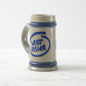 Bier Innen Bierglas (Vorderseite Links)