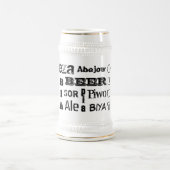 Bier International Bierglas (Mittel)