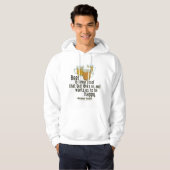 Bier ist Beweis (Franklin) Hoodie (Vorne ganz)